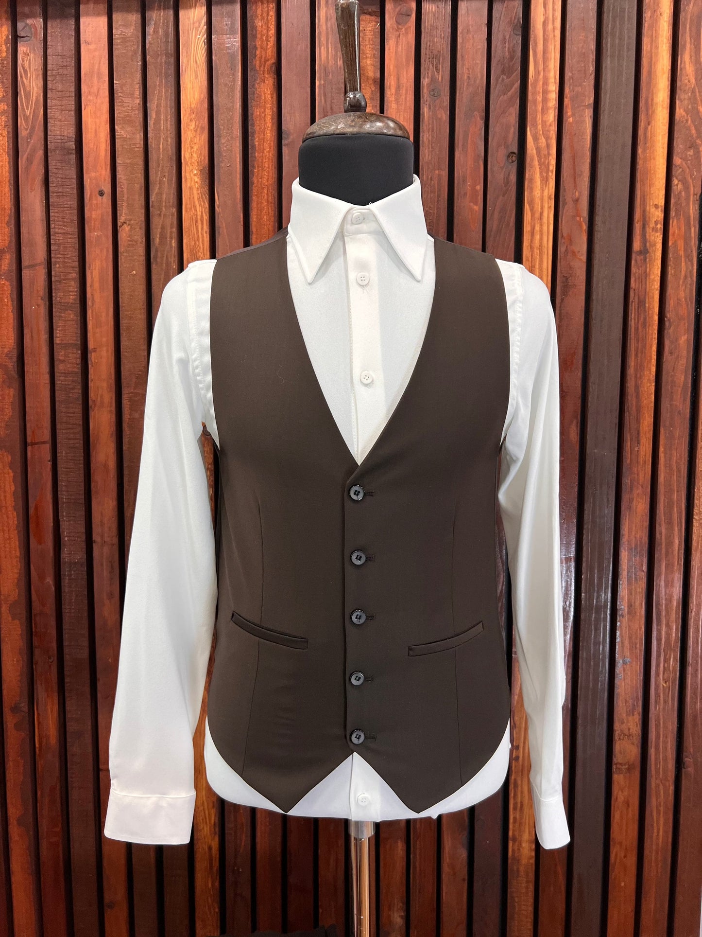 Men's Brown Suit | Slim Fit Formal Wear for Weddings & Business