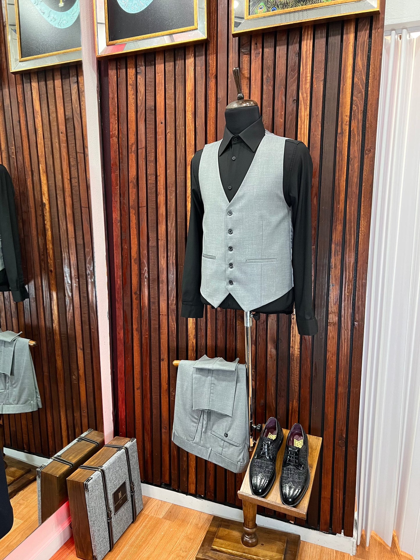 Men's Grey Suit | Slim Fit Formal Wear for Weddings & Business
